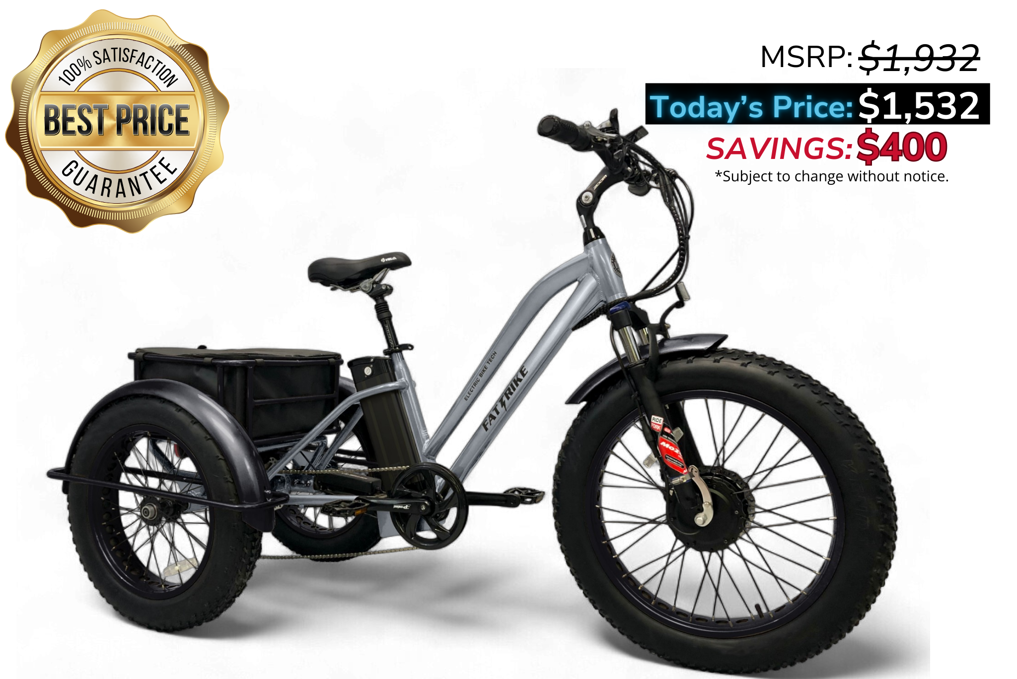 Electric Fat Trike ElectricTrike