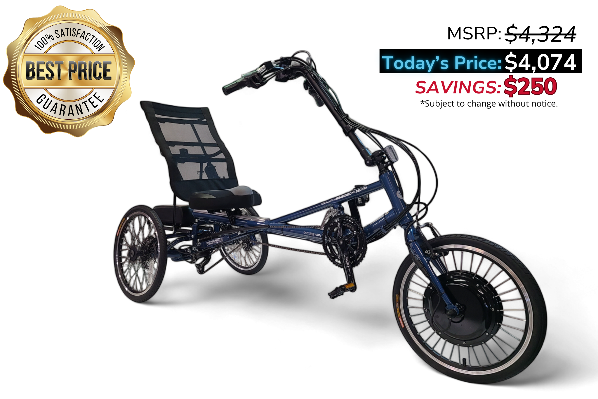 Electric recumbent trike for sale hotsell