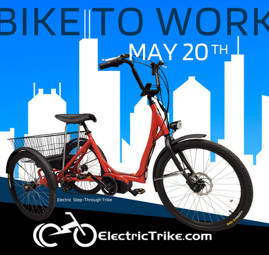May 20th is National Bike to Work Day.