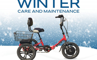 Winter Care and Maintenance for your electric bike or trike