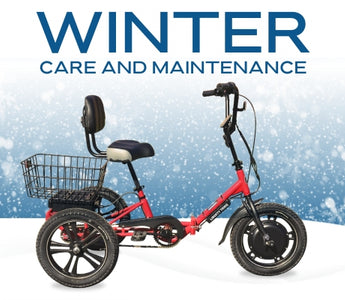 Winter Care and Maintenance for your electric bike or trike