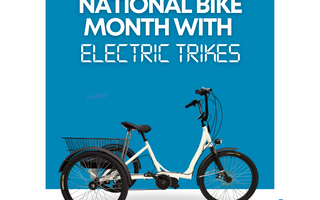 ElectricTrike.com is celebrating National Bike Month