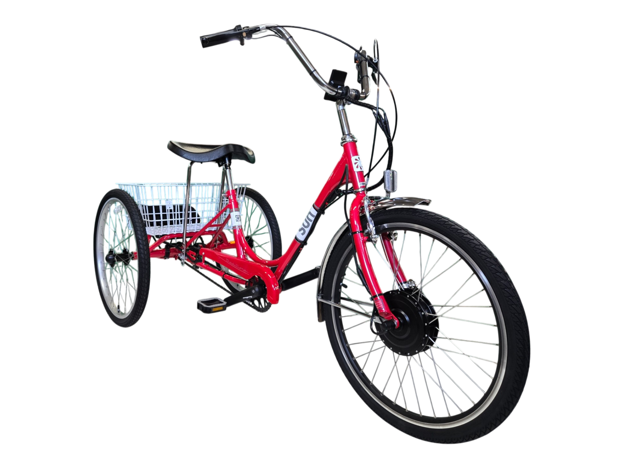 adult pedal tricycle Sun Bicycles E350 Electric Trike