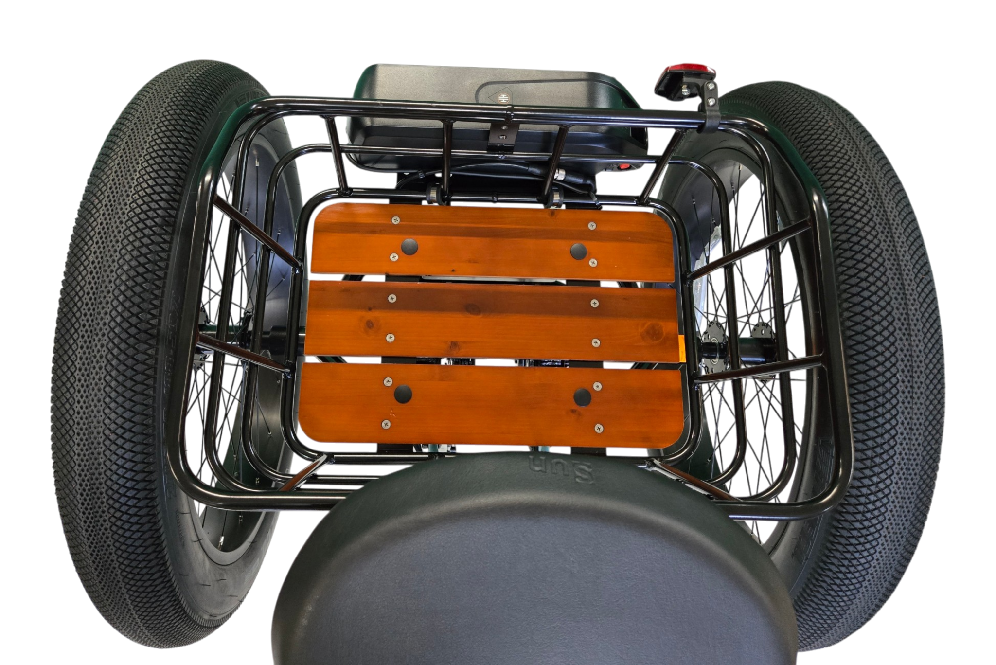 Wood Panel Rear Basket