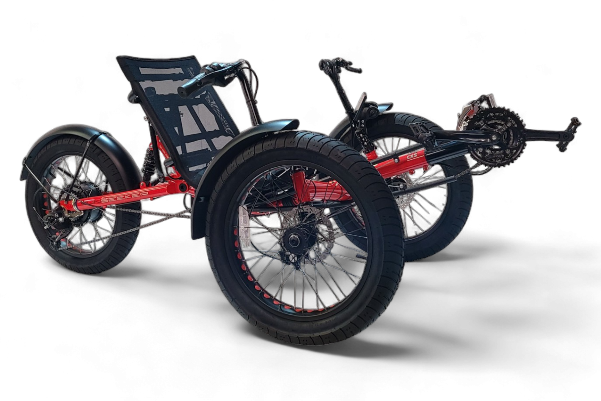 Fat wheel electric trike sales