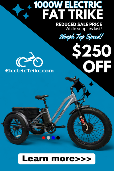 Electric Fat Trike - High-Speed Performance Trike