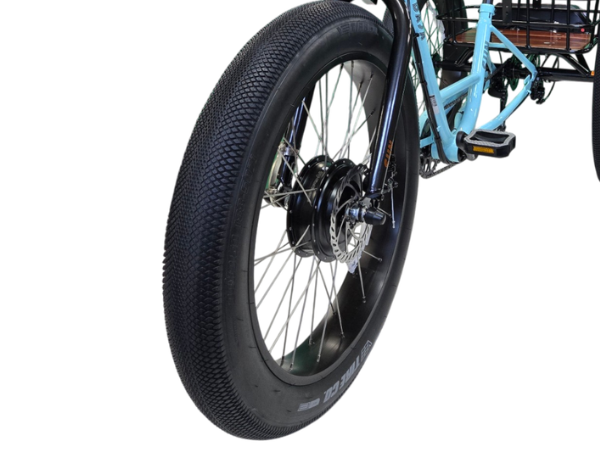 24 x 3.5 inch Fat Tires
