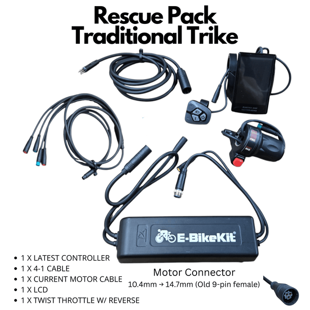 Rescue Pack - Traditional Electric Trike | Diagnostic Kit ...